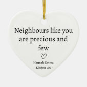 隣接大切者 セラミックオーナメント (正面)