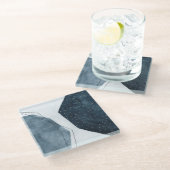 隣接抽象化 ガラスコースター (アングル)