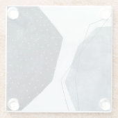 隣接抽象化 ガラスコースター (裏面)