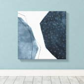 隣接抽象化 キャンバスプリント (インサイチュ (ウッドフロア))