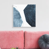 隣接抽象化 キャンバスプリント (インサイチュ (リビング))