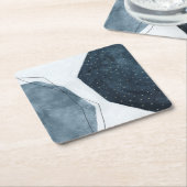隣接抽象化 スクエアペーパーコースター (アングル)