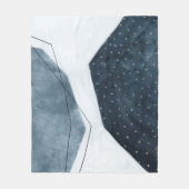 隣接抽象化 フリースブランケット (正面)