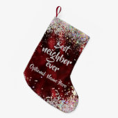 隣接最高の者 スモールクリスマスストッキング