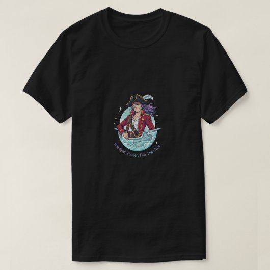 隻眼のワンダー・フルタイムアイコン Tシャツ (デザイン正面)