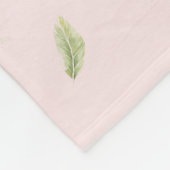 雀と花 フリースブランケット (角)