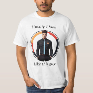 雄おもしろいデザイン Tシャツ