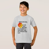 雄たけびをあげるライオンの頭 Tシャツ (正面フル)