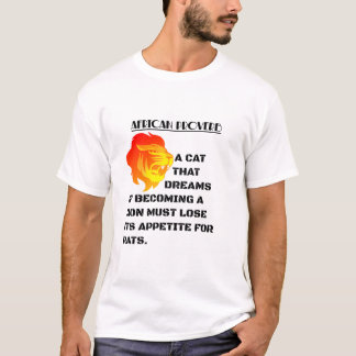 雄たけびをあげるライオンの頭 Tシャツ