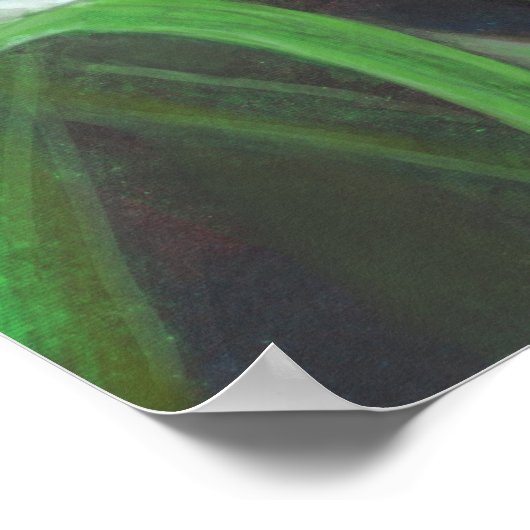 雄のカエルは仲間を引き付けるために歌を歌う ポスター (角)