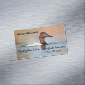 雄のカンバスバックアヒル マグネット名刺 (インサイチュ)