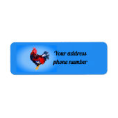 雄のガリ科、オストルミニパドフォリオ ラベル (正面)