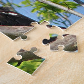 雄のキツネザル ジグソーパズル (側面)