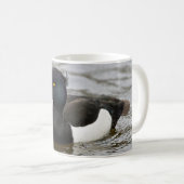 雄のタフテッドアヒル コーヒーマグカップ (正面右)