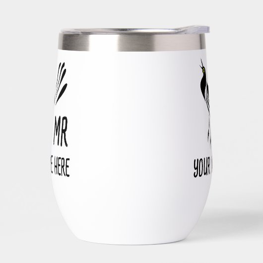 雄のハナガドリ (左面)