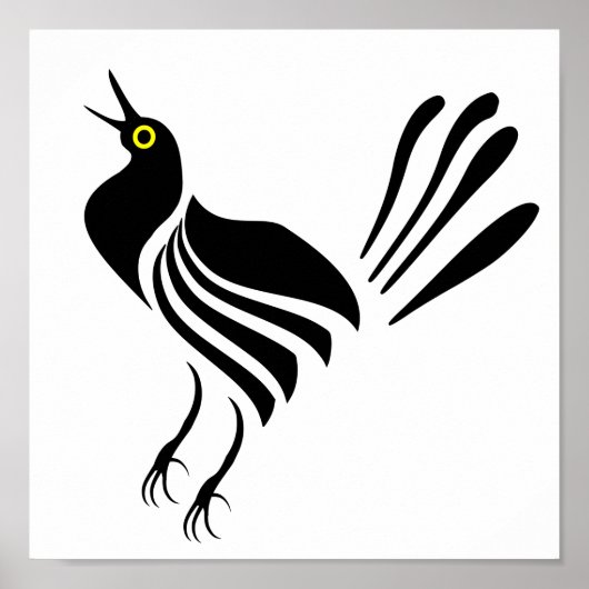 雄のハナガドリ ポスター (正面)