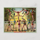 雄の曲芸師 ポストカード (正面)