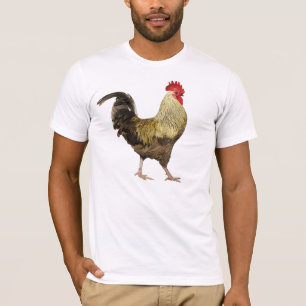 雄ん鶏落書きDooのワイシャツ Tシャツ
