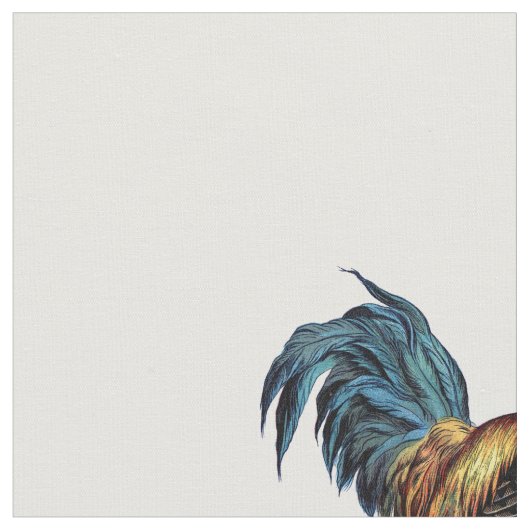 雄ん鶏 ファブリック (クローズアップ)