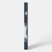 雄エルクのラッパ iPhoneケース (左側面)