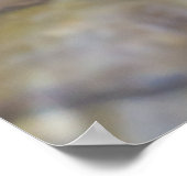 雄カラフル亀ポートレートポスター ポスター (角)