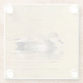 雄ガッドウォールアヒル ガラスコースター (裏面)