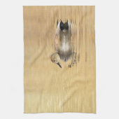 雄ガッドウォールアヒル キッチンタオル (縦)