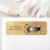 雄ガッドウォールアヒル ラベル (インサイチュ)