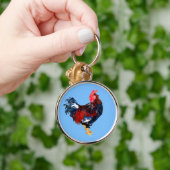 雄ガリン科オンドリ キーホルダー (手)