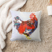 雄ガリン科オンドリ クッション (ブランケット)