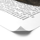 〔雄ジカの〕枝角と小鳥の亀甲猫 ポスター (角)