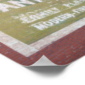 〔雄ジカの〕枝角ズホテルサイン，ベーカー市，オレゴン ポスター (角)