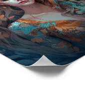 〔雄ジカの〕枝角ファンタジー ポスター (角)