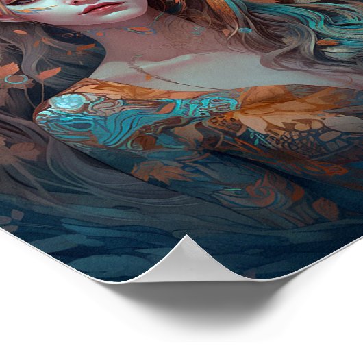 〔雄ジカの〕枝角ファンタジー ポスター (角)