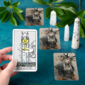 〔雄ジカの〕枝角異教のを持つ女神 トランプ (インサイチュ)