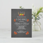 〔雄ジカの〕枝角素朴秋ボホI do BBQ招待状 招待状 (スタンド正面)