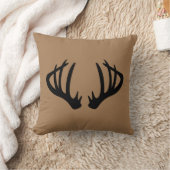 〔雄ジカの〕枝角装飾用クッション クッション (ブランケット)