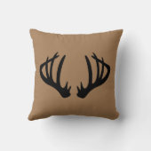 〔雄ジカの〕枝角装飾用クッション クッション (裏面)