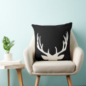 (雄ジカの)枝角 クッション (椅子)