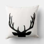 (雄ジカの)枝角 クッション (裏面)