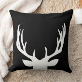 (雄ジカの)枝角 クッション (ブランケット)