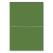 〔雄ジカの〕枝角&コーラルピンク結婚の花の座席表 テーブルナンバー (裏面)