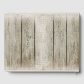 〔雄ジカの〕枝角&ピンクローゼズゲストブック ゲストブック (裏面)