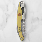 雄トルコカラフル羽葉金黄 ソムリエナイフ (裏面)