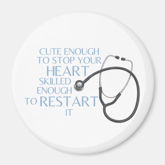 雄ナース磁石 マグネット (正面)