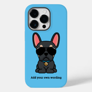 雄ブラックタンフランスのブルドッグ Case-Mate iPhone 14 PROケース