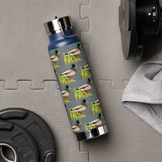 雄マガモ柄 ウォーターボトル (ジム)