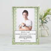 雄モダン星 |卒業パーティー 招待状 (スタンド正面)