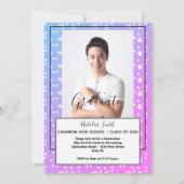 雄モダン星 | 卒業党 招待状 (正面)