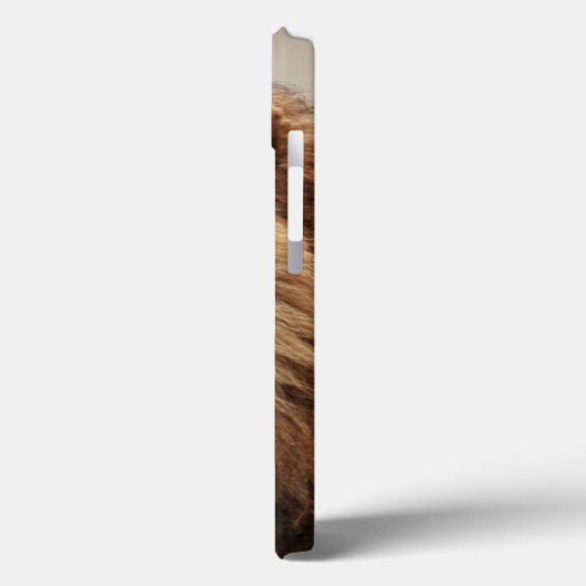 雄ライオンの接写 Case-Mate iPhoneケース (裏面 / 左)